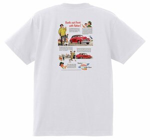 アドバタイジング フォード 1075 白 Ｔシャツ 1948 ビクトリア クレストライナー シューボックス f1 ホットロッド ロカビリー