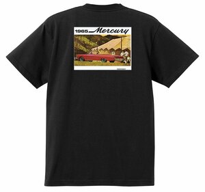 アドバタイジング マーキュリー Ｔシャツ 1166 黒 1965 モントレー クーガー パークレーン コロニーパーク コメット ホットロッド