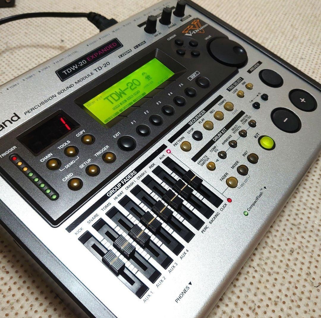 2023年最新】ヤフオク! -ローランド td-20(打楽器)の中古品・新品・未