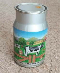 チュッパチャップス　ミルク缶　平成レトロ