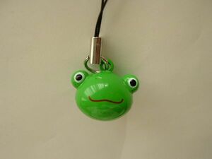  frog bell strap bell netsuke key holder safely .. amulet ...