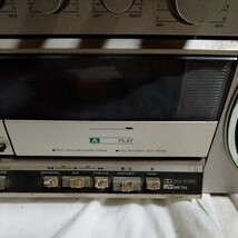 AIWA ラジオWカセット　コンポ　ジャンク　ヴィンテージ　昭和レトロ　SC-W1 2WAY SPEAKER SYSTEM_画像8