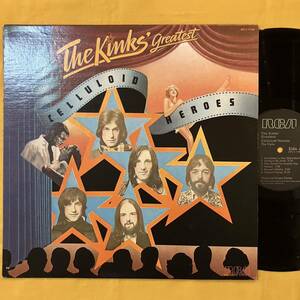 SALE 05H US盤 ザ・キンクス / Celluloid Heroes - The Kinks' Greatest AFL1-1743 LP レコード アナログ盤