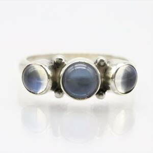  George Jensen 3 moonstone ring ring silver 