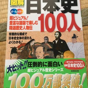 「一冊でわかるイラストでわかる図解日本史100人 : 超ビジュアル!精選歴史人物伝 : オールカラー」