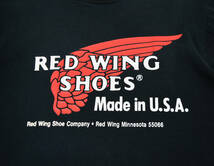 USA製 1990s RED WING S/S Tee S Black オールド半袖Tシャツ レッドウィング ブラック 黒_画像5