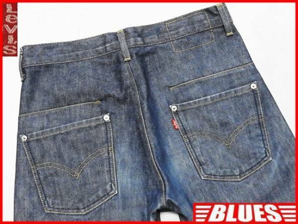 即決★Levis ENGINEERED★メンズW30 日本製 リーバイスエンジニアジーンズ00001-08 デニム ジーパン 立体裁断 ボタンフライ パンツ