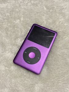 希少Apple iPod classic 第6.5世代 160GBから256GB パープル 紫　U2バージョン　カスタム　改造 MC297J MC293J