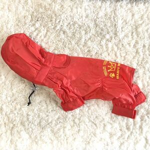 * including in a package profit * raincoat *5L*OSANPO WORLD* red!