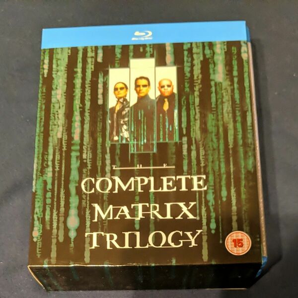 【500円引き可能】The Matrix Trilogy Blu-ray Import　マトリックス　コンプリート　トリロジー