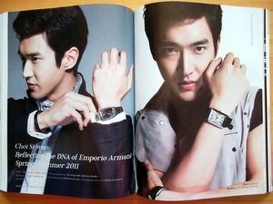 [SUPER JUNIOR チェ・シウォン] 韓国雑誌切り抜き 8P+広告4P/2010年-2011年