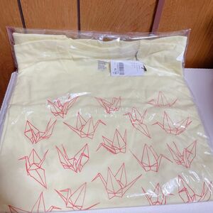 【新品未使用未開封】グラニフ　折り紙柄　Tシャツ　Mサイズ　千羽鶴