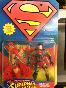  toy biz* Superman series * Blister figure * solar suit Superman * new goods unopened 