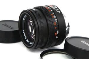 美品｜コニカ M-HEXANON LENS 50mm F2 コニカKMマウント用 γA3534-2R1B