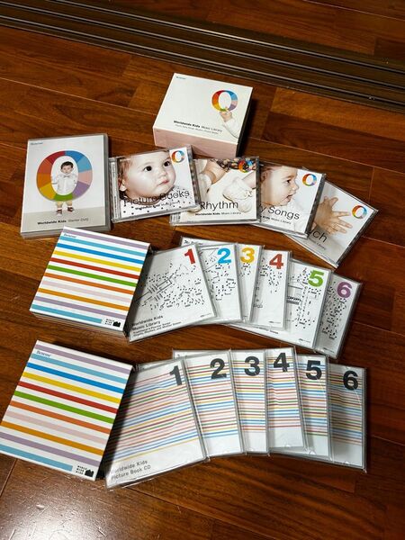 (値下げ)ワールドワイドキッズ 未開封CDセット+Starter DVD