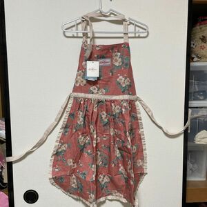 CathKidston フリルエプロン　メイフィールドブロッサムダスティピンク タグ付き