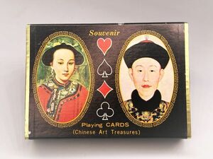 【collector'sトランプ】　PLAYING CARDS（Chinese Art Treasures）　中華國粹・台灣寶島　N0417E13