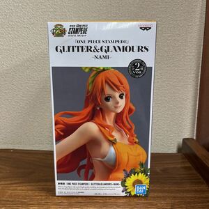 【未開封】ONEPIECE ワンピース スタンピード STAMPEDE GLITTER&GLAMOURS ナミ フィギュア　箱痛みあり 2e-014