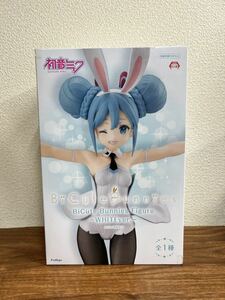 【未開封】初音ミク BiCute Bunnies Figure 初音ミク　バニー　WHITE ver コスプレ フィギュア