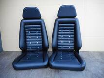 RECARO 　旧車　ローサポートカスタム張替済み　未使用　2002　ハコスカ　　ダットサン　セリカ　　内装＆リヤーシート _画像1