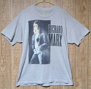 80s Richard Marx tee Tシャツ Lサイズ 1988年ツアーT リチャード・マークス シングルステッチ コピーライト AOR 