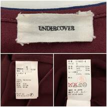 UNDERCOVER 心臓 モチーフ レース 丸襟 ブラウス 1サイズ UNDERCOVER チュニック カットソー シルク 13AW ANATOMICOUTURE archive 3040260_画像3