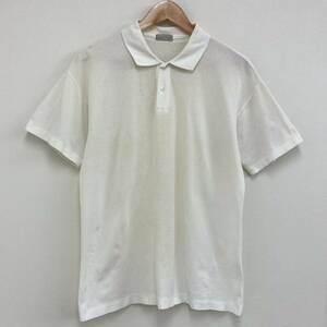 90s COMME des GARCONS HOMME polo-shirt white Comme des Garcons Homme rice field middle Homme short sleeves T-shirt deer .VINTAGE archive 1024