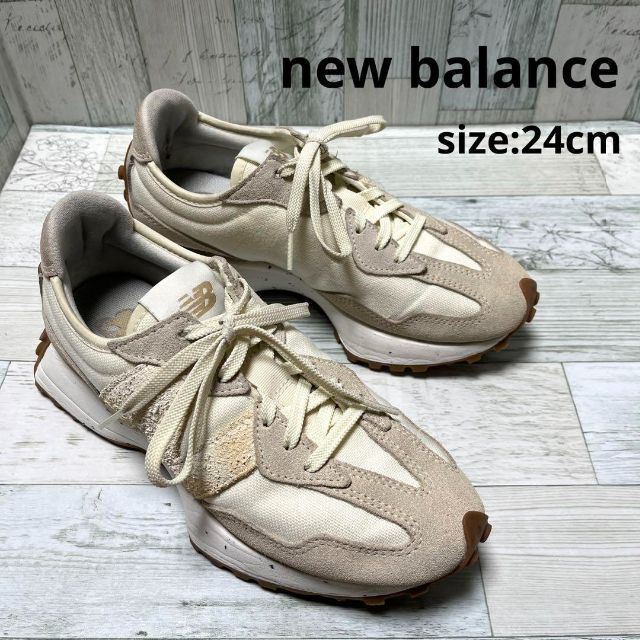 ニューバランス new balance スニーカー WS327SO スエード 白 - JChere