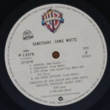 良盤屋◆LP◆Jazz；アーニー・ワッツ／サンクチュアリー　Ernie Watts / Sanctuary /1986 ◆Contemporary, Smooth◆J-3372 まとめて480_画像8