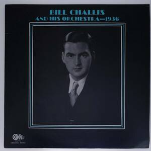 良盤屋◆LP◆Jazz;US 輸入盤　ビル・チャリス　Bill Challis/1936◆Swing◆J-3303