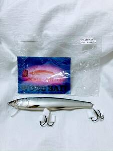 (No302) 新品 ウッドベイト 19FR ヒメマス WOOD BAIT ハンドメイドミノー