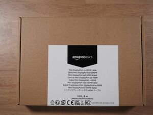 Amazonベーシック - Mini DP to HDMIケーブル 3m