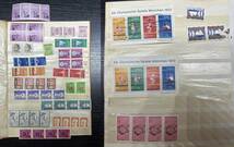 小型切手 記念切手 外国切手 使用済 未使用 切手 stamp book 消印有含む 4D101AN_画像3