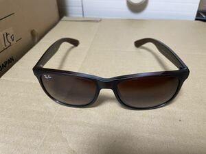 レイバン サングラスRB4202-F ANDY 6073/13 57口17 3N 茶 Ray-Ban 送料込み 送料無料