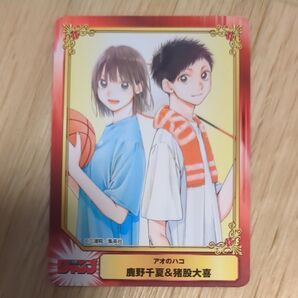 アオのハコ 特典イラストカード アニメイト特典 集英社