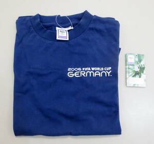 ☆ 2006 FIFAワールドカップ ドイツ大会 Tシャツ(日本戦) Ｓサイズ 未着用 公式ライセンス品 タグあり サッカー WORLD CUP GERMANY☆