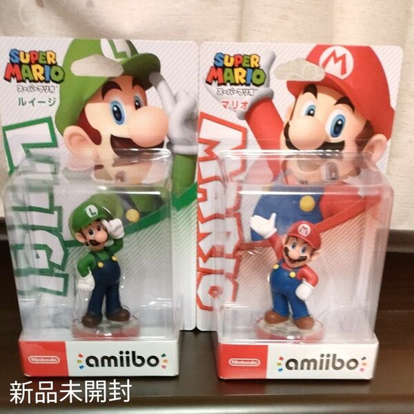 Wii U/3DS amiibo マリオ ルイージセット販売（スーパーマリオシリーズ） アミーボ