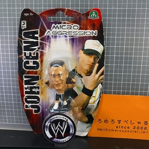 同梱OKΩ■◇【未開封ミニフィギュア】WWF MICRO AGGRESSION「ジョン・シナ/John Cena」ジャックス/JAKKS2006年【プロレス格闘技】