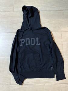 the POOL aoyama HOODIE プール青山 フーディ パーカー S ブラック fragment design JUN フラグメントデザイン 藤原ヒロシ