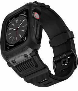 コンパチブル Apple Watch バンド45mm44mm42mmケース付き