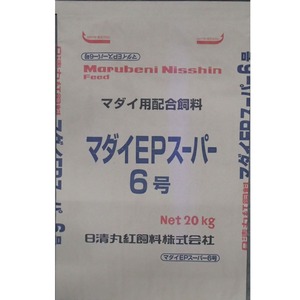 日清丸紅飼料 日清丸紅飼料マダイEPスーパー 6 20kg 粒径(mm)6.4±0.3