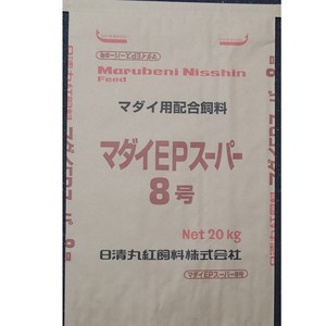 日清丸紅飼料 日清丸紅飼料マダイEPスーパー 8 20kg 粒径(mm)8.0±0.3