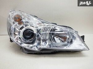 レンズきれい！！スバル純正 BR9 BRM レガシィ 後期 HID キセノン ヘッドライト ヘッドランプ 右 運転席 KOITO 100-20061 棚Q2