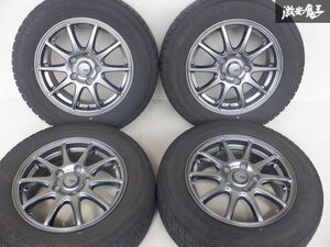 イエローハット SPORT ABELIA スポーツ アベリア 15インチ 6J +53 5穴 PCD114.3 ヨコハマ ICE GUARD IG50PLUS 195/65R15 スタッドレス 4本