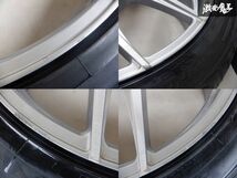 ROHANA ロハナ RFXシリーズ RFX5 22インチ 9.5J +55 5穴 PCD112 265/40R22 4本付き メルセデスベンツ MLクラスにて使用していました。_画像6