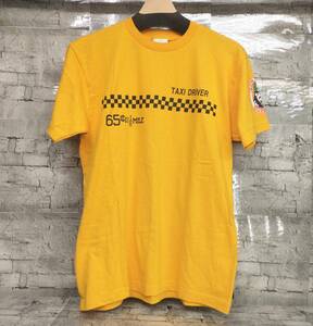 TAXI DRIVER タクシードライバー 半袖Tシャツ ムービーT 映画 king kong company サイズM イエロー 店舗受取可