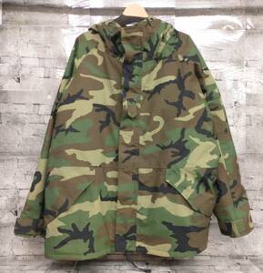 90s アメリカ軍 ECWCS GEN1 LEVEL5 GORE-TEX JACKET エクワックス 8415-01-228-1321 TENNESSEE APPAREL CORP サイズXL カモ 店舗受取可