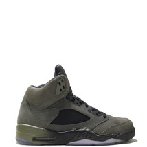 ジャンク 13年製 NIKE AIR JORDAN5 RETRO FEARPACK ナイキ エアジョーダン レトロ フィアーパック 28 カーキ 626971-350 店舗受取可_画像2