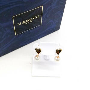 MIKIMOTO K18| earrings |2.2g brand accessory 