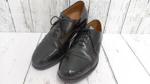 [ beautiful goods ] British Army yellowtail tissue Army / service shoes Loafer MADE IN England / 28.5cm black store receipt possible 